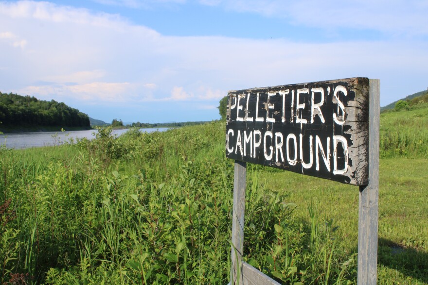 The St. John River flows by Pelletier's Campground in St. Francis on Sunday, June 28th, 2026.