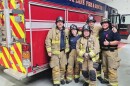 Fire crewmembers 