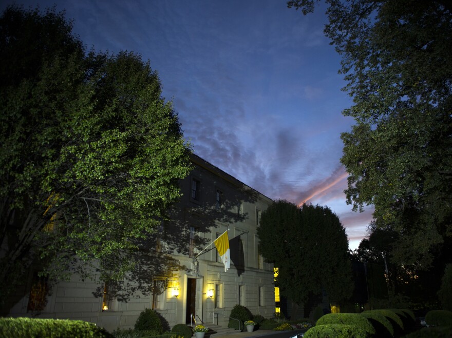 The Vatican's diplomatic mission in Washington, D.C.