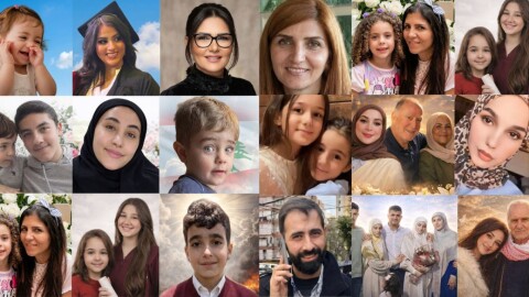 Images of victims shared on social media reflect a cross-section of civilians, including children, media workers, the elderly, and women [TNA/social media]