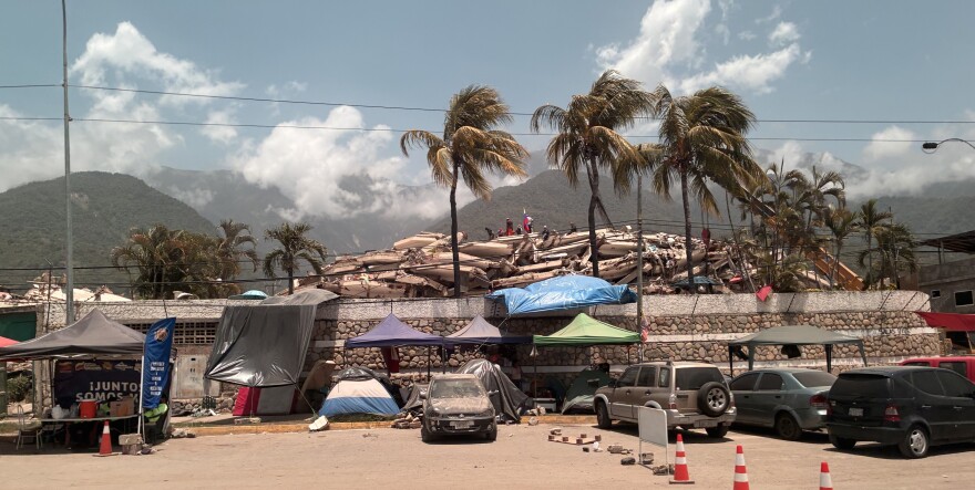 Thousands of buildings have been destroyed or damaged by the June earthquakes in Venezuela.