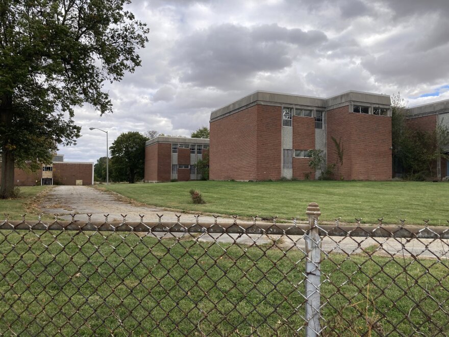 LDC Center behind a fence