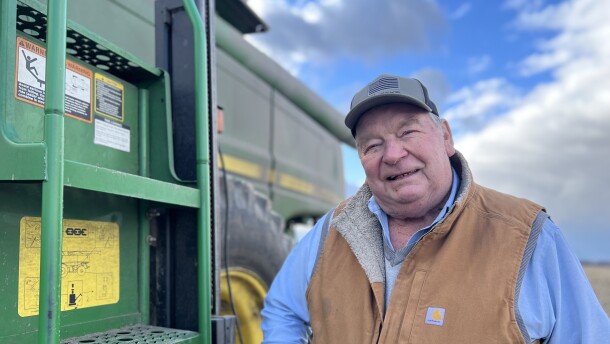 Len Vonderhaar has no plans to retire from farming. He uses assistive technology from AgrAbility to stay out in the field.