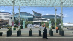 The transportation hub at the High Point Market