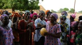 Griots and musicians from six villages came to record with Community Voice International in Sare Bidji, Senegal.
