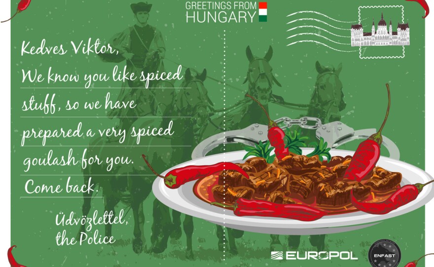 Hungary's postcard