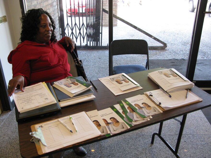 Alysia Greer, a health care navigator in Houston, says they are trained to safeguard people's financial and health information.