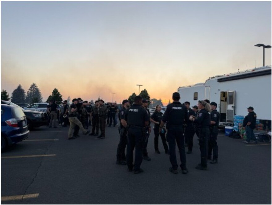 Spokane police and sheriff chaplains.