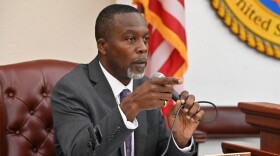 Pictured: Senator Marvin Blyden