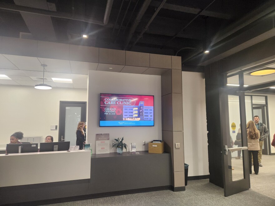 The Collaborative Care Clinic in Kampeter Hall at Missouri State University at the grand opening on February 20, 2026.