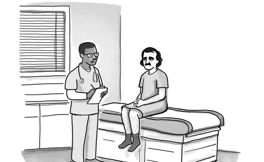 "Your heart rate's good, but it shouldn't be beating under the floor like that."
