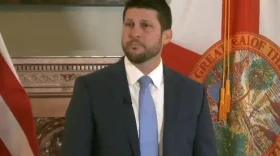 James Uthmeier swears in on Feb. 17, 2025, as the Attorney General of Florida.