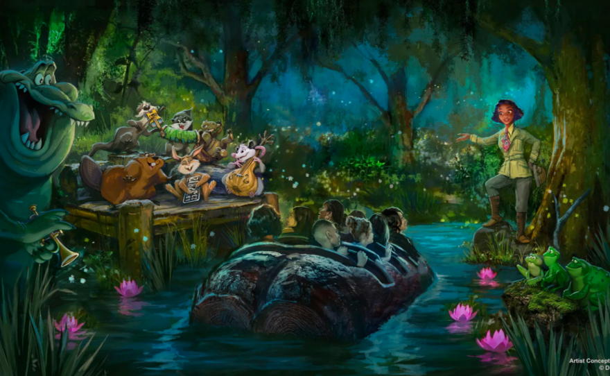 Flume ride Splash Mountain closed earlier year at Walt Disney World, with a Princess and the Frog-themed attraction set to replace it in 2024.