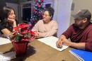The Ayala family at their dining table in their Westside home with lights twinkling on their Christmas tree talked about their ordeal. They say DPS in a mistaken Operation Lone Star stop held them at gunpoint.
 
