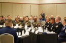 Gov. Henry McMaster, state leaders and military commanders representing South Carolina's military installations met for an annual briefing on Wednesday, Sept. 23, 2026, at the University of South Carolina Alumni Center in Columbia, S.C.