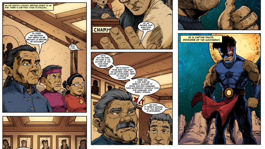 Comic Strips from Captain Paiute