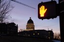 The Utah State Capitol on the first day of the 2025 Utah legislative session in Salt Lake City, Jan. 21, 2025.