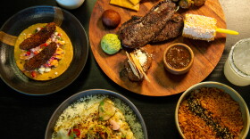 Variety of dishes from Aroma Latin America Cocina