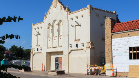 The Historic Nomar Theatre in North Wichita will become Provecho by local non-profit Empower. The building will be turned into a dining hall for up and coming Businesses.