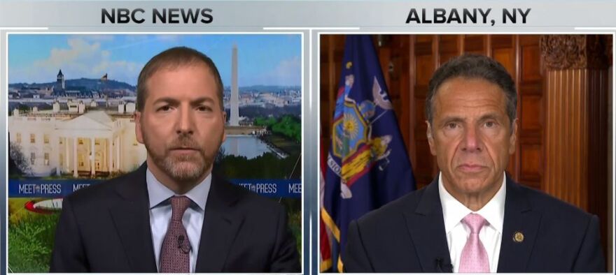 Governor Andrew Cuomo interviewed by NBC's Chuck Todd on Meet the Press on Sunday