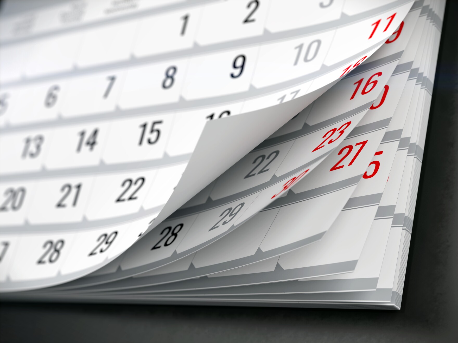 KRPS's Calendar of Event Information for the week of Monday November 3
