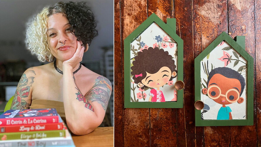 Milwaukee artist and author Ellia Ana Hill.