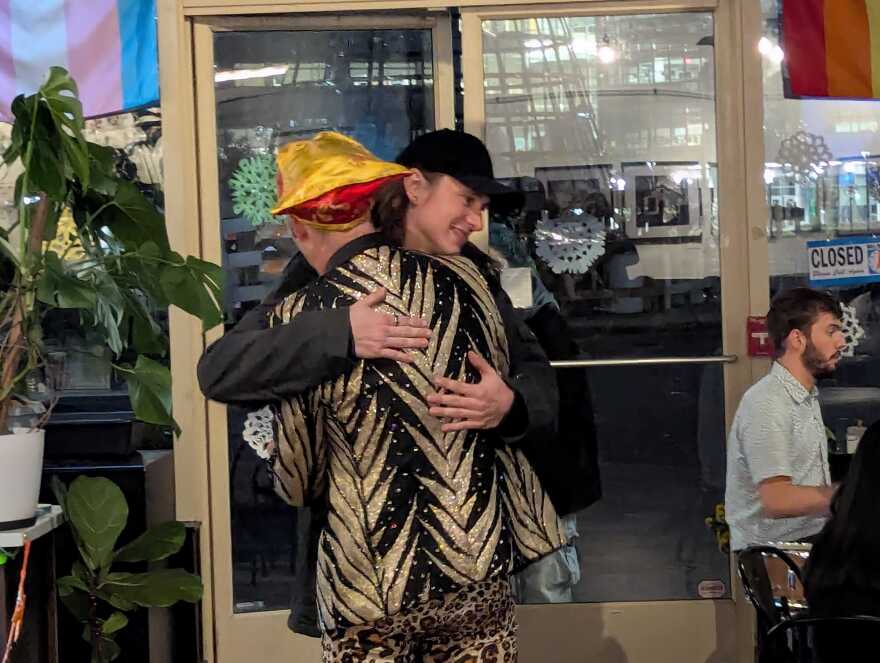 "t's just such a friendly vibe, you know. And it's like, very accepting a lot of very neuro, spicy people here, you know, people who like, we're weird, you know. And it's okay to be weird, and you just kind of like, you know, communicate authentically with other people here.