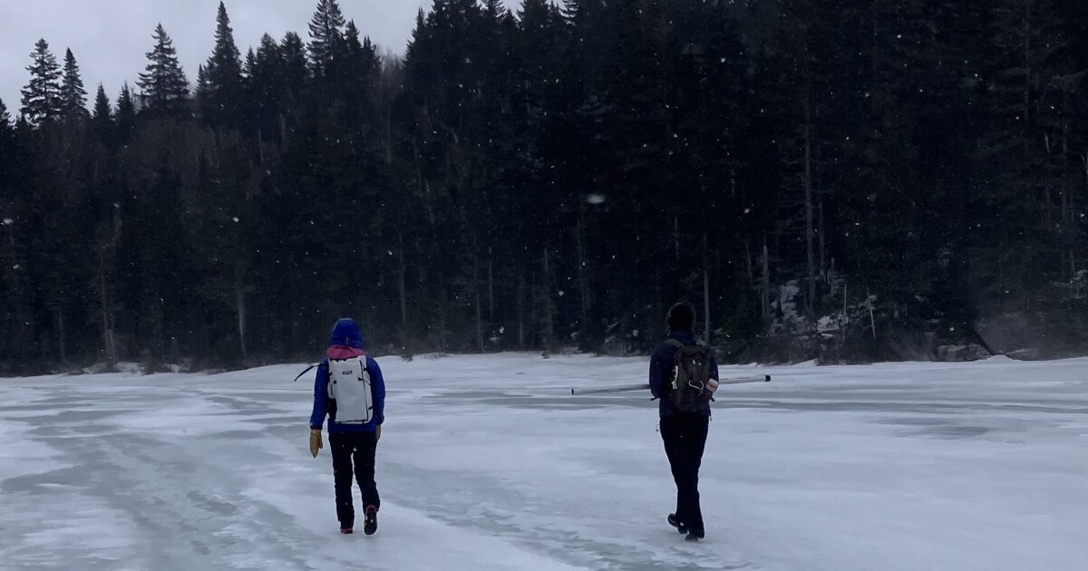 Climate researchers dig into Maine's mountain snowpack