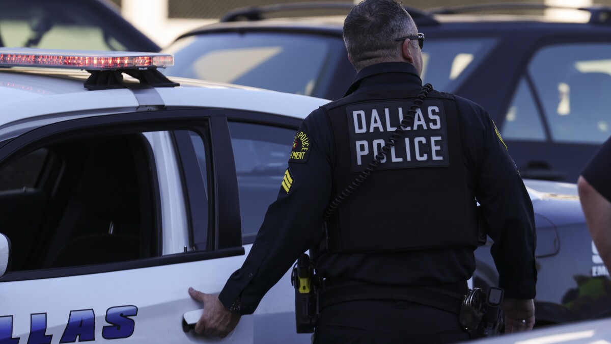 Dallas ISD police officer shot by person he was helping in North Dallas, officials says