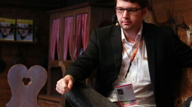 Andrew Mason, a co-founder of Groupon, has been ousted by the company's board, one day after a disappointing earnings report. Here, he's seen at a 2012 conference in Germany.