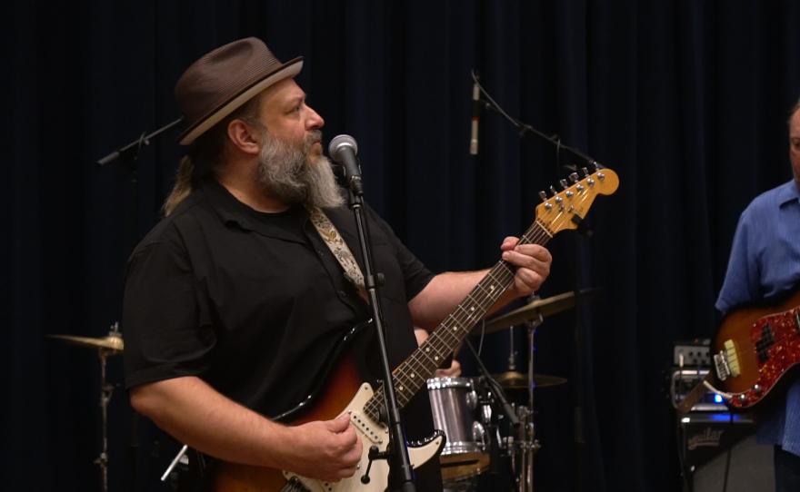 Andrew Duncanson & Take A Ride Ft. Michael Peloquin in WNIJ's Studio A
