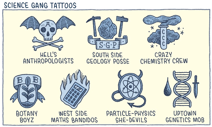 From <em>Department of Mind-Blowing Theories</em> by Tom Gauld.