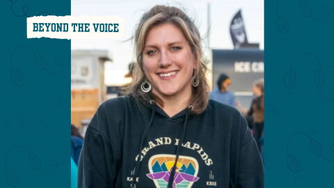 On The River and Green Cheese Volunteer Host Shannon Anttila