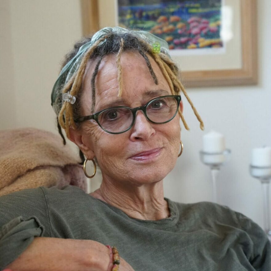 Anne Lamott photographed by her son