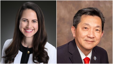 Stephanie Hilferty (left) will be the Republican candidate for the 1st district board seat of the Louisiana Public Service Commission; Joseph Cao (right) will be the Republican candidate for Louisiana’s Board of Elementary and Secondary Education District 1 board seat.