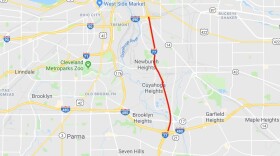 The stretch of I-77 between I-480 and I-490 was slated for closure over this past weekend, but that's slated to be moved to this coming weekend due to weather.