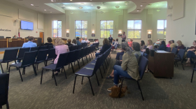 Community members who showed up to the April 18, 2022 town hall.