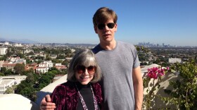 Author Anne Rice with her son Christopher Rice