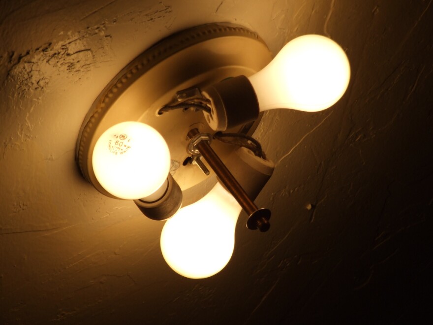 Incandescent bulbs like these would be phased out in 2012 under existing federal regulations.