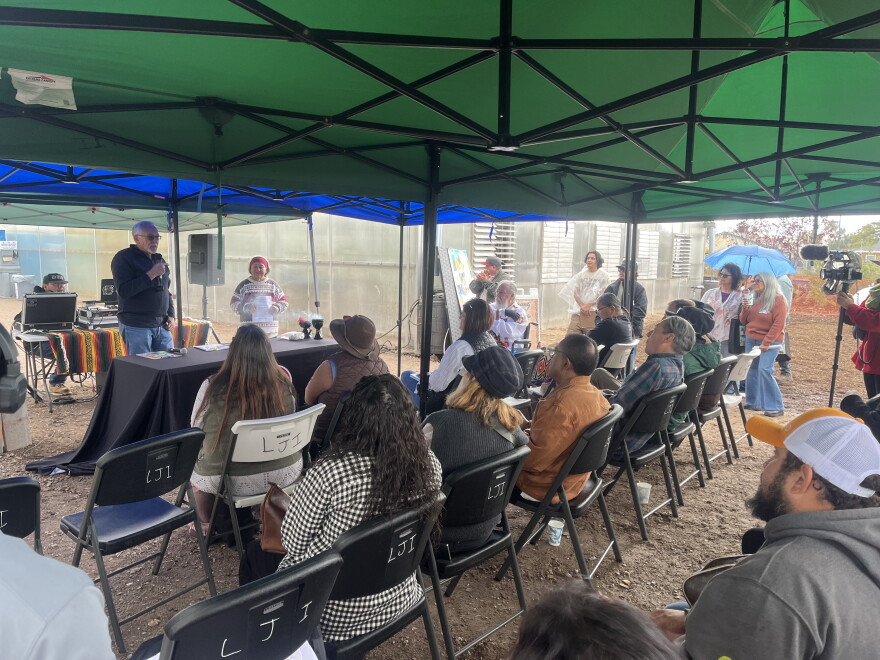 The Raices Sagradas Community Farm in Albuquerque's South Valley celebrated its grand opening Oct. 24.