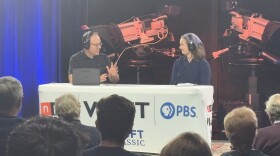 WLRN's Tom Hudson speaks with WUFT's Rose Schnabel during The Florida Roundup live from the WUFT studios at the University of Florida on Friday, March 7, 2025.