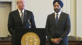 Governor Phil Murphy and Attorney General Gurbir Grewal