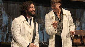 As Cornelius, Ben Williamson proposes a string of ideas for his own inventions, only to have Gray shoot them down as impractical or outlandish. 