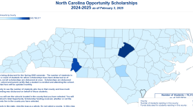 This map shows where funding is concentrated.