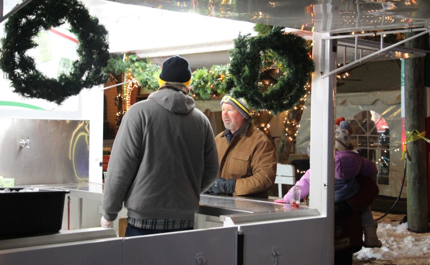 The First, 2025 Italian Christmas Market in Springfield's South End.