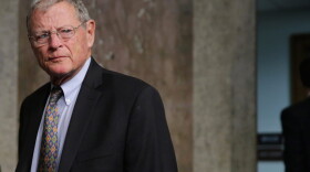 Senate Armed Services Committee member Sen. James Inhofe (R-Okla.) arrives for a hearing on Capitol Hill on March 17, 2016 in Washington, D.C. (Chip Somodevilla/Getty Images)
