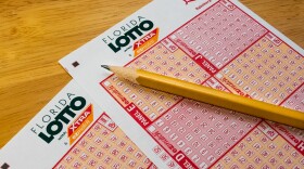 Florida Lotto play slips in March of 2019. Florida Lottery players select six numbers from 1 to 53 and mark them on a lotto play slip for a chance to win jackpot.