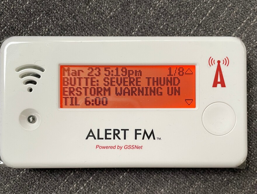 ALERT FM device