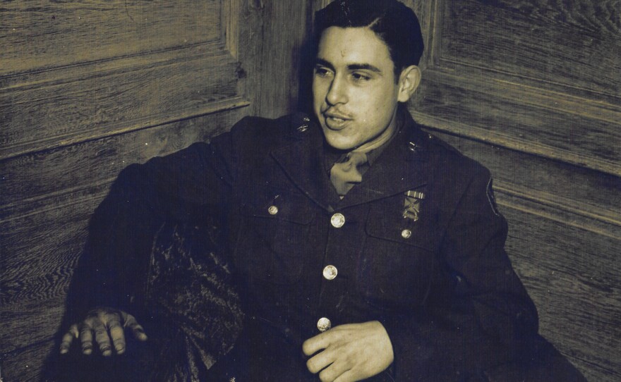 Norris Morvant in Normandy, 1944