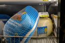 A turkey at a grocery store